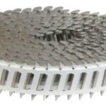 Conical Stainless Steel Coil Nails (2.1mm)