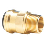 John Guest Brass Straight Adaptor