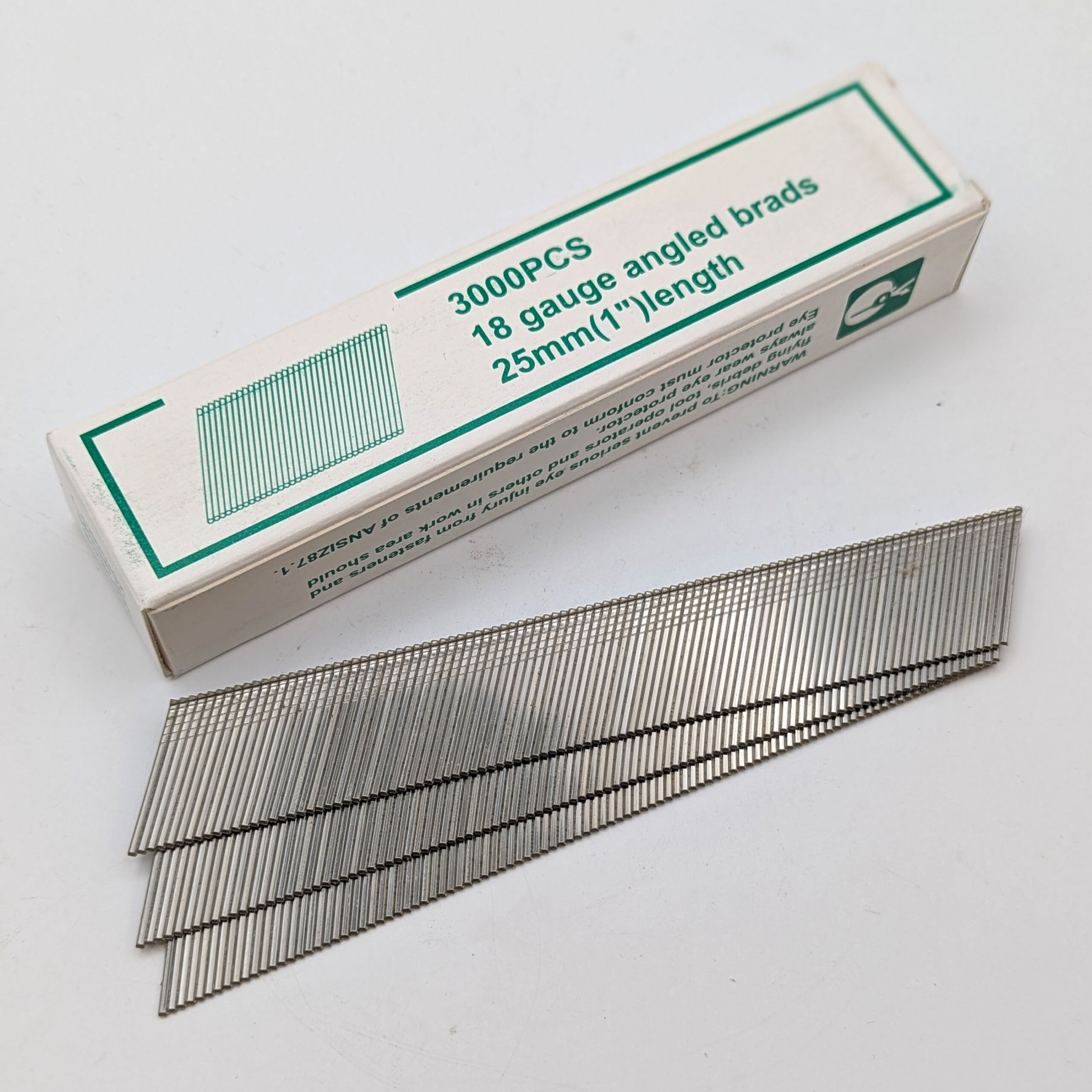 18G 26D Angled Stainless Steel Brads