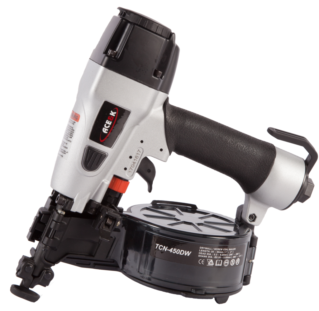 Ace&K Drywall/Metal Roofing Coil Nailer 2550mm Alpha Pneumatic Supplies