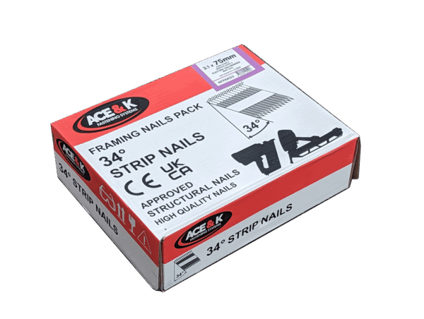 34° Structural Galvanised Framing Nails